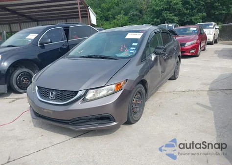 2012 Honda Civic Lx z USA, uszkodzony, nr VIN 2HGFB2F57CH593067